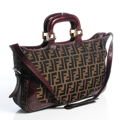 Fendi Zucca Hobo It Bag Tobacco 4 of 11