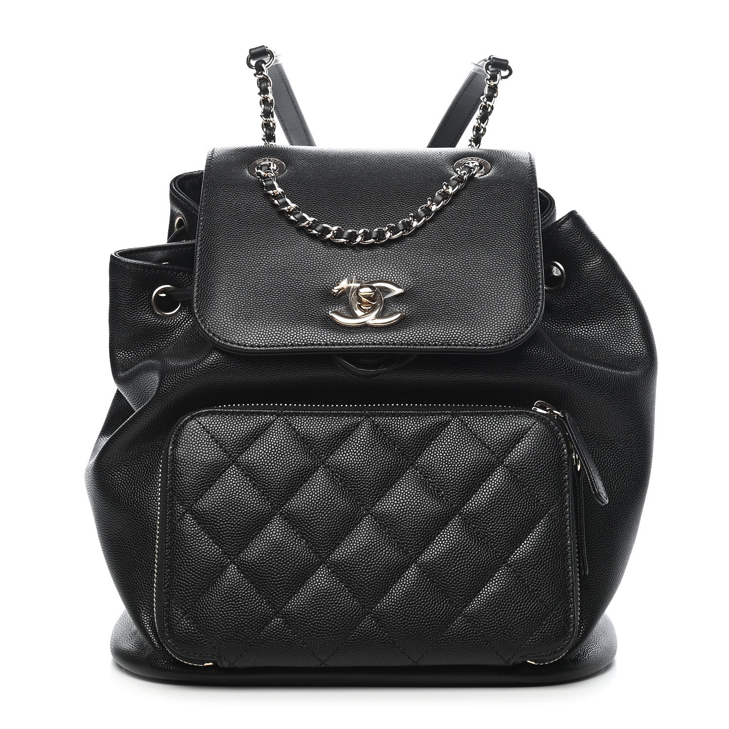 Chanel Caviar Quilted Business Affinity Backpack Black 1 of 9