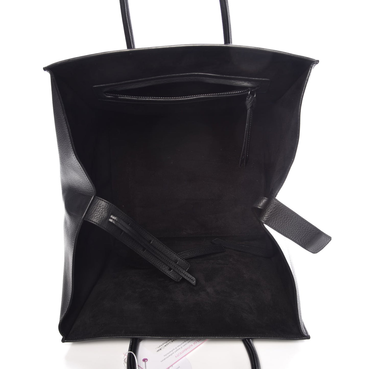 Supple Calfskin Medium Phantom Luggage Black