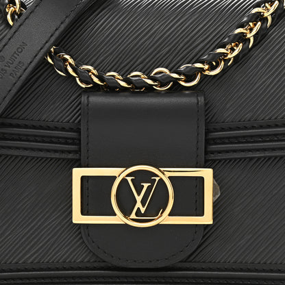 Louis Vuitton Epi Mini Dauphine Black 7 of 10