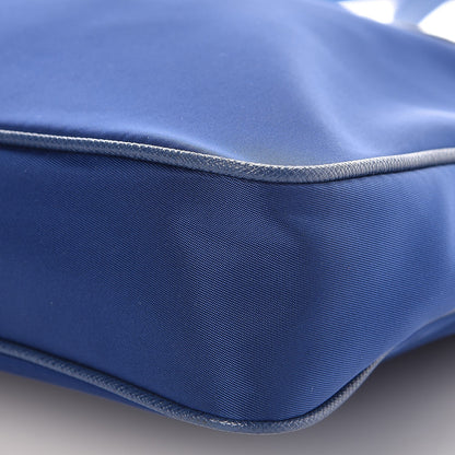 Prada Tessuto Nylon Saffiano Crossbody Bag Bluette 11 of 11