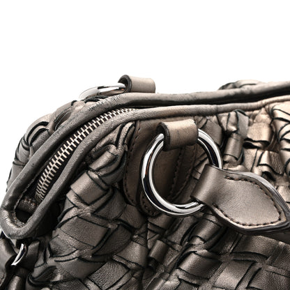 Miu Miu Metallic Nappa Woven Hobo Bronze 15 of 15