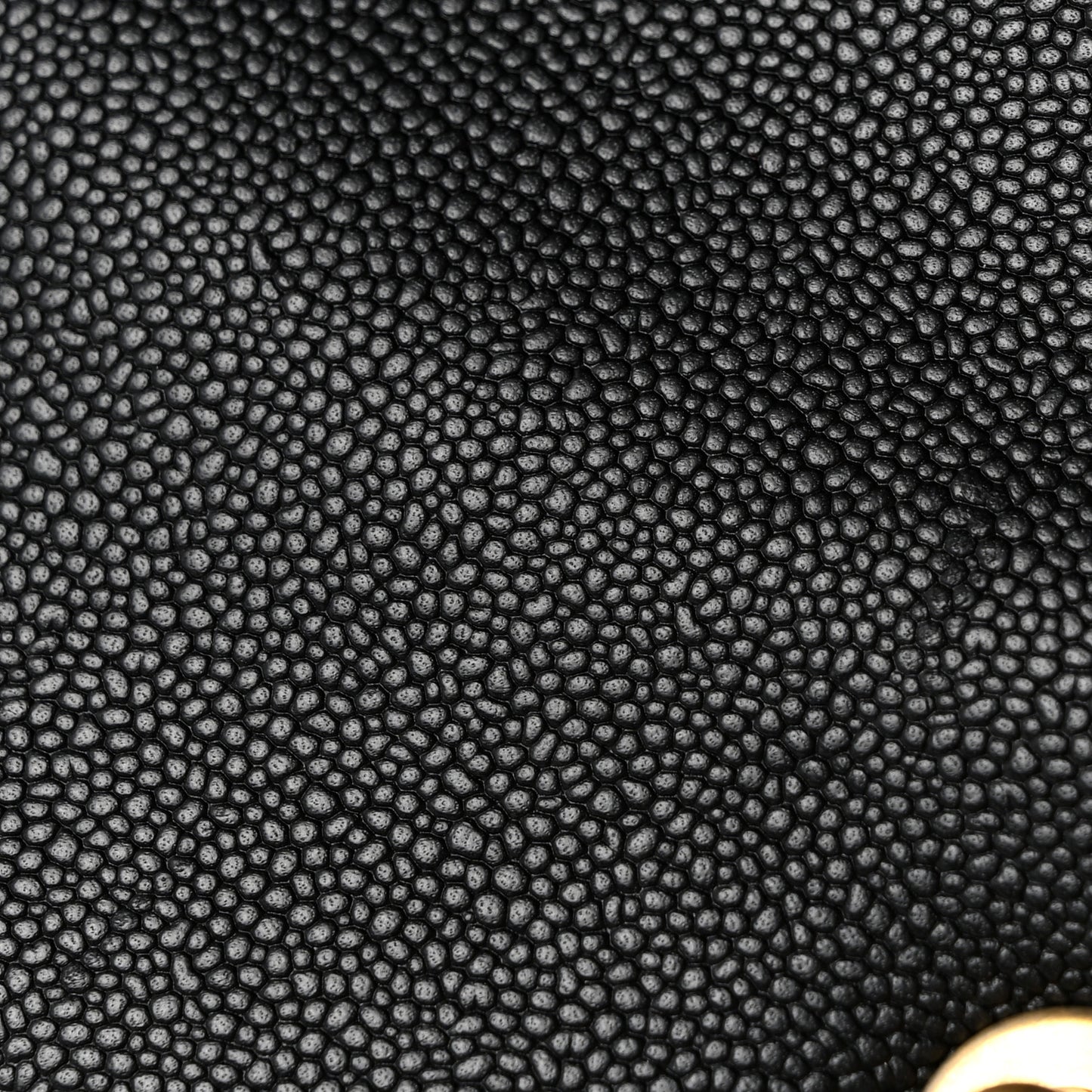Caviar Quilted Medium Chain Around Boy Flap Black