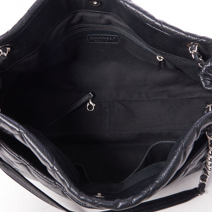Chanel Caviar Quilted Timeless CC Soft Tote Black 8 of 10
