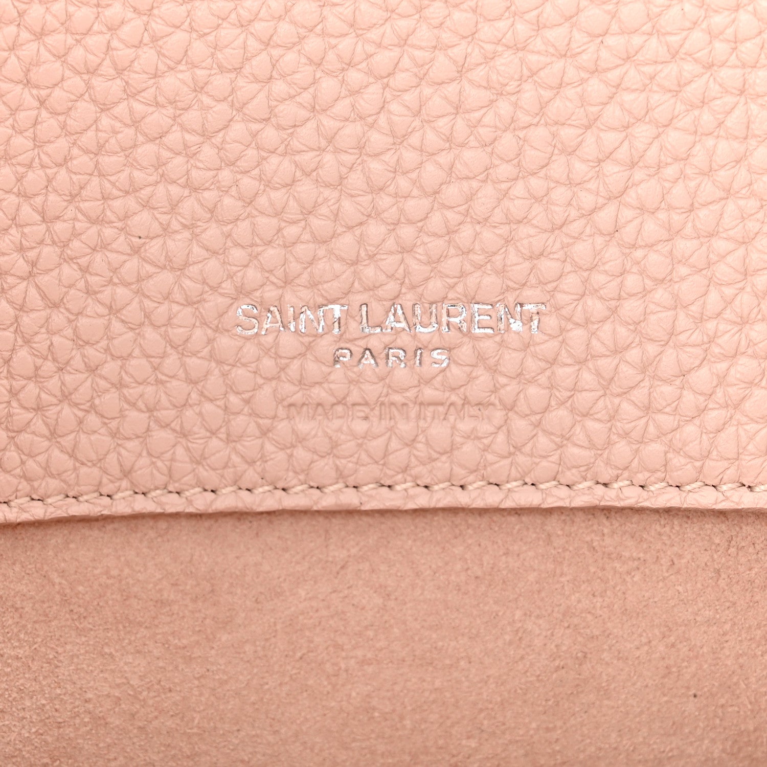 Saint Laurent Grained Calfskin Nano Supple Sac De Jour Marble Pink 6 of 11
