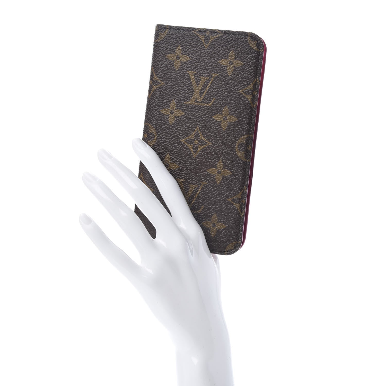 Louis Vuitton Monogram iPhone XS Max Folio Case Rose Pop 2 of 12