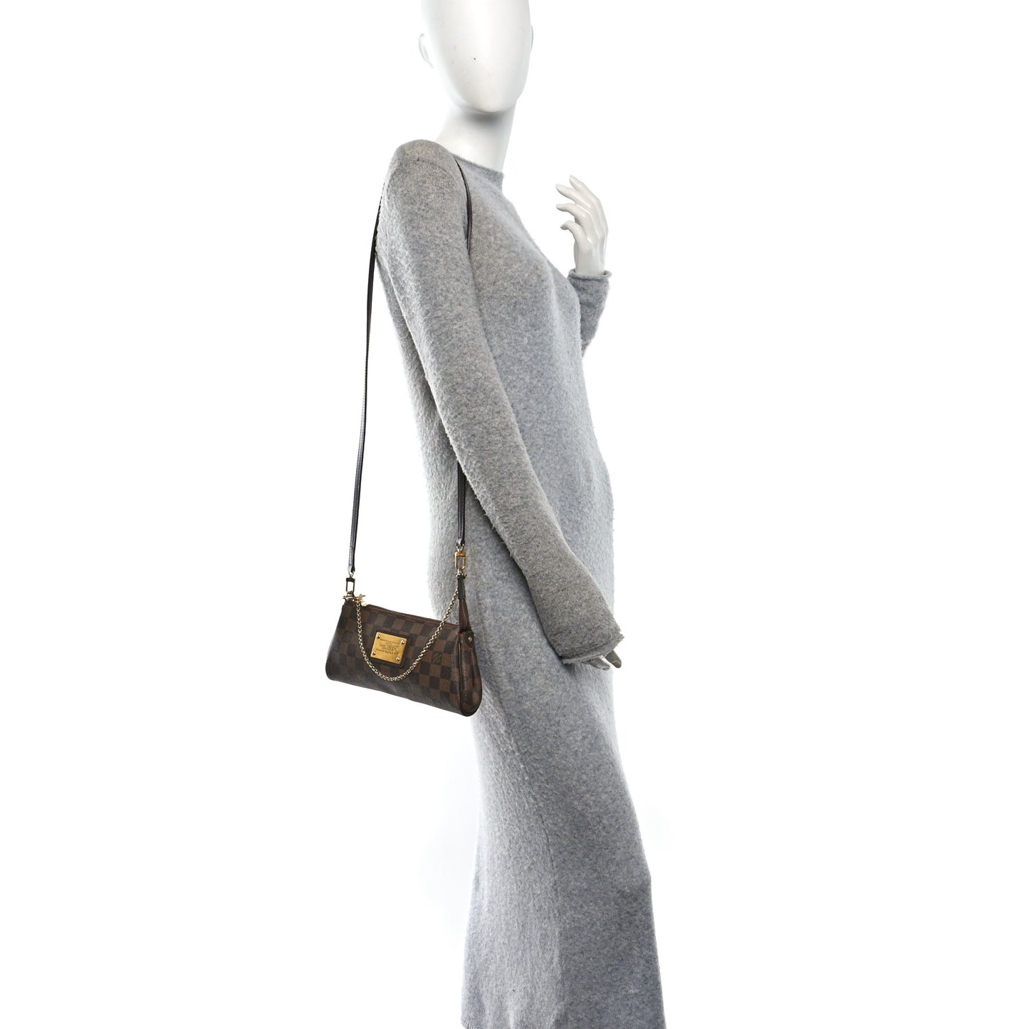 Damier Ebene Eva Clutch
