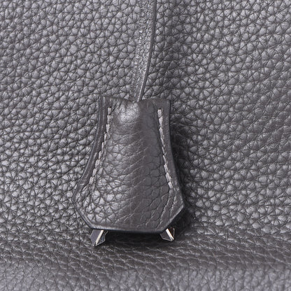 Hermes Taurillon Clemence Birkin 35 Graphite 31 of 33