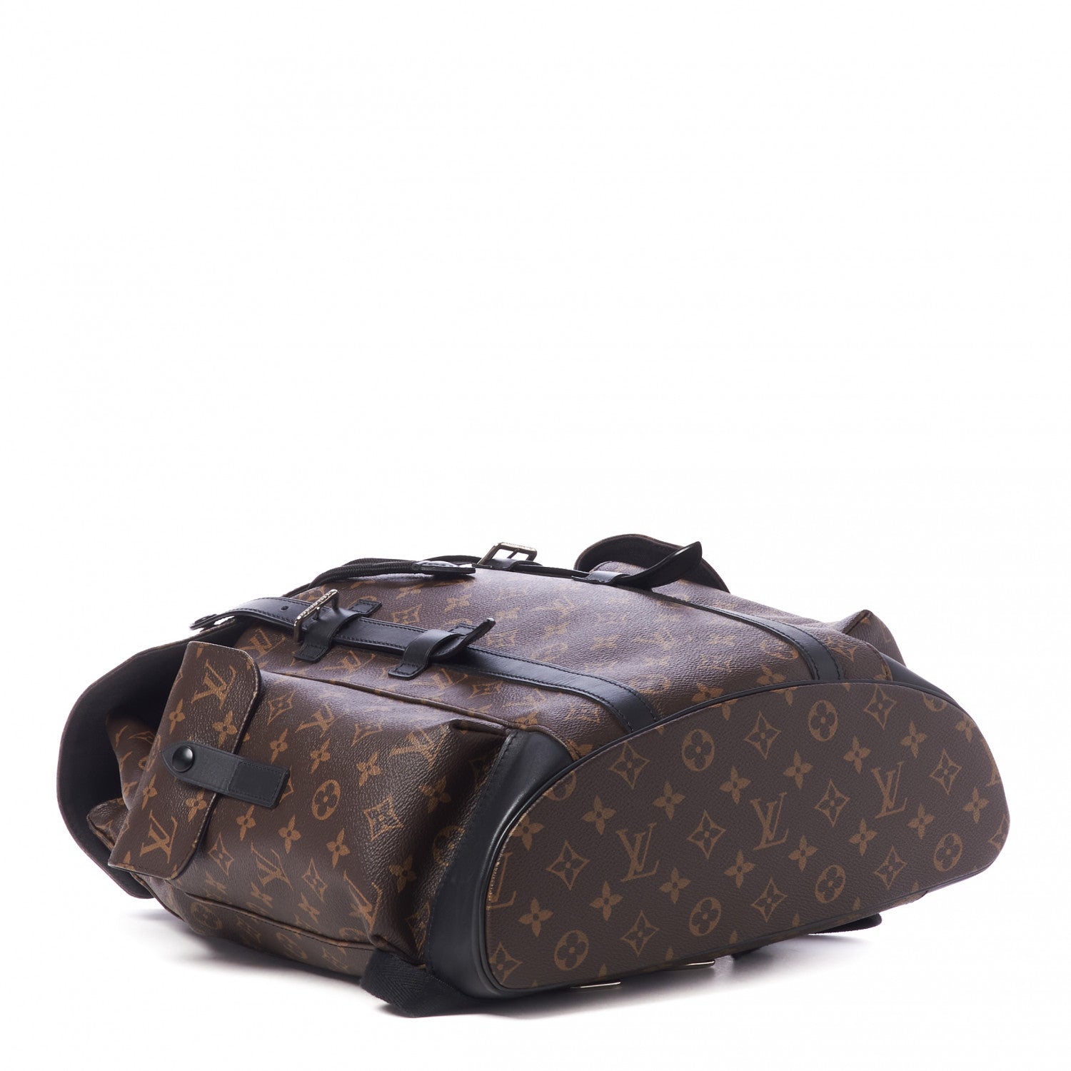 Louis Vuitton Monogram Macassar Christopher PM Backpack 4 of 8