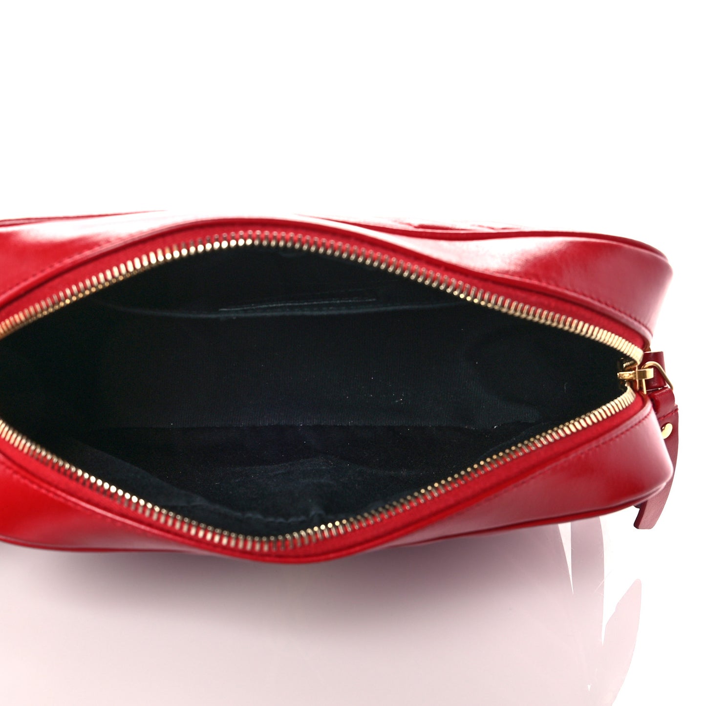 Calfskin Matelasse Monogram Lou Camera Bag Red