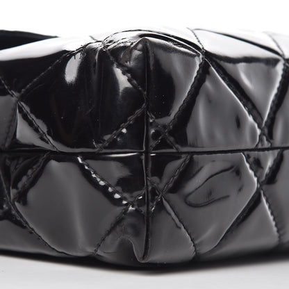 Chanel Vinyl Quilted In the Business Flap Bag Black 9 of 17