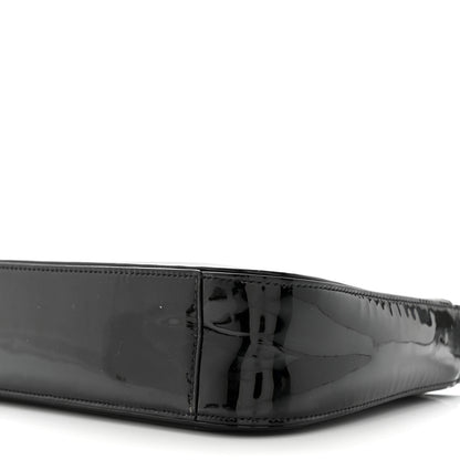 Saint Laurent Patent Le 5 A 7 Hobo Black 10 of 12