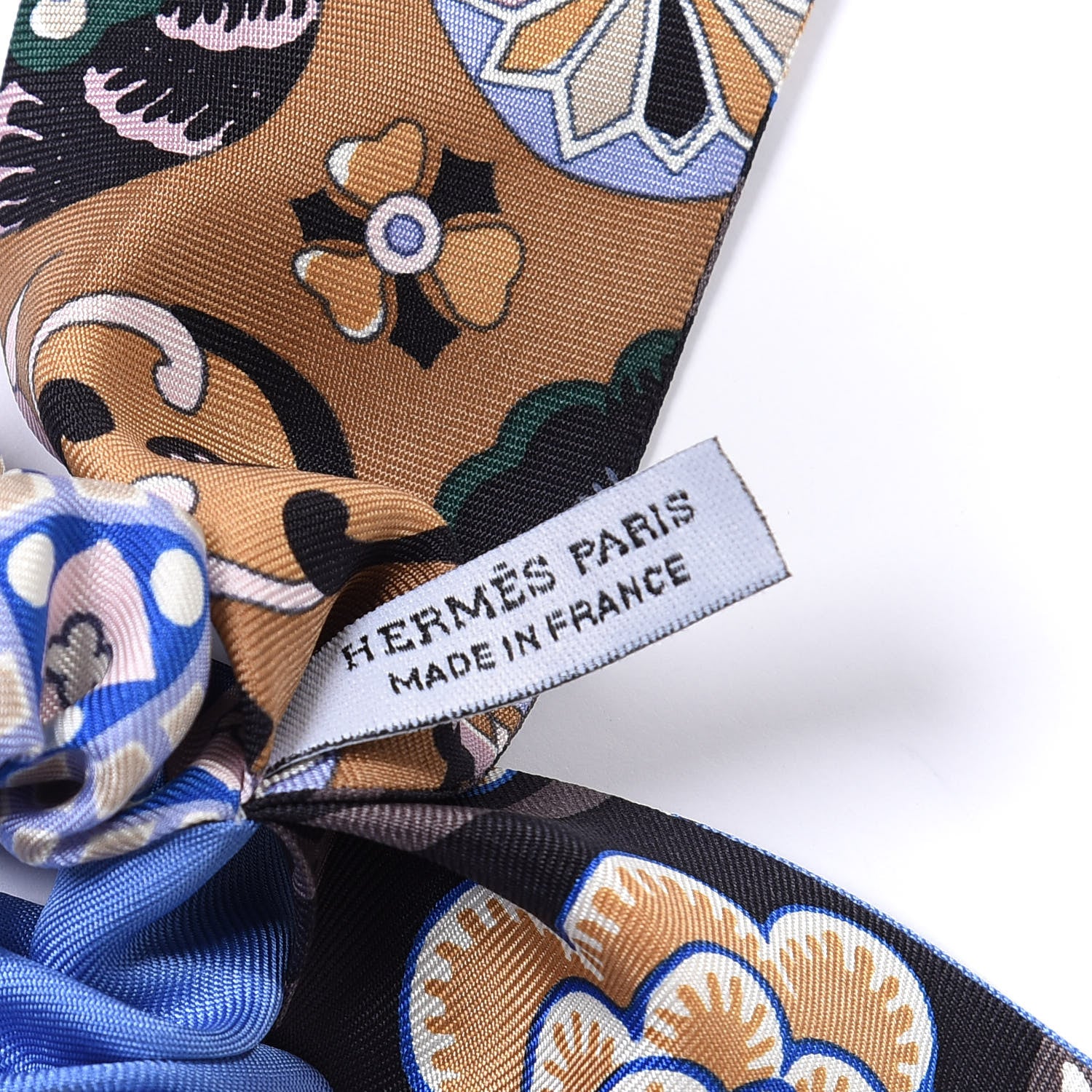 Hermes Silk Claudia Twilly Scrunchie 3 of 4