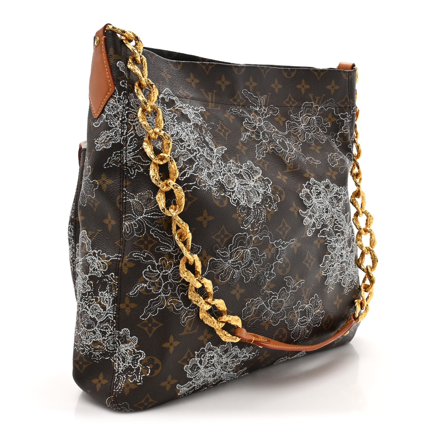 Monogram Dentelle Fersen Silver