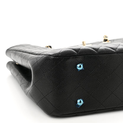 Chanel Caviar Quilted Large Shopping Tote Black 9 of 10