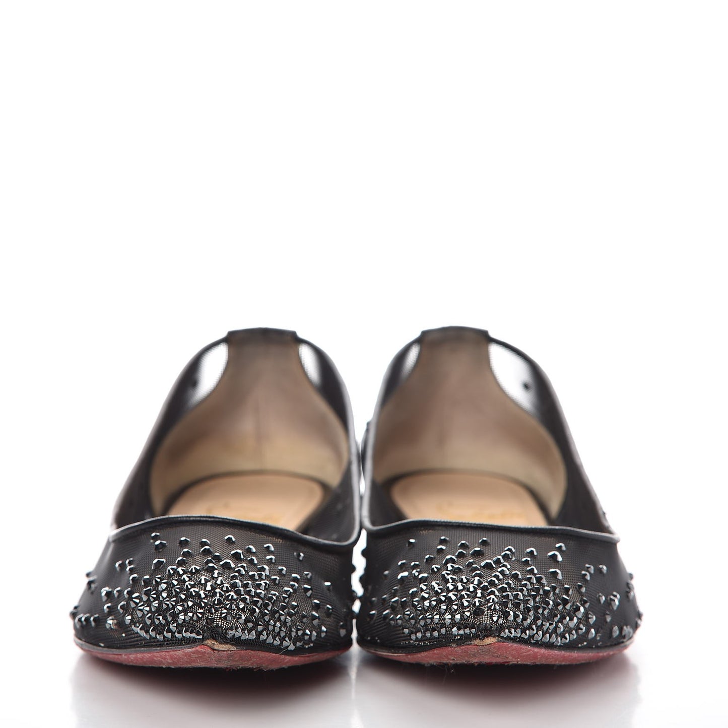 Patent Body Strass Flats 37.5 Black