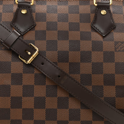 Louis Vuitton Damier Ebene Speedy Bandouliere 30 8 of 9