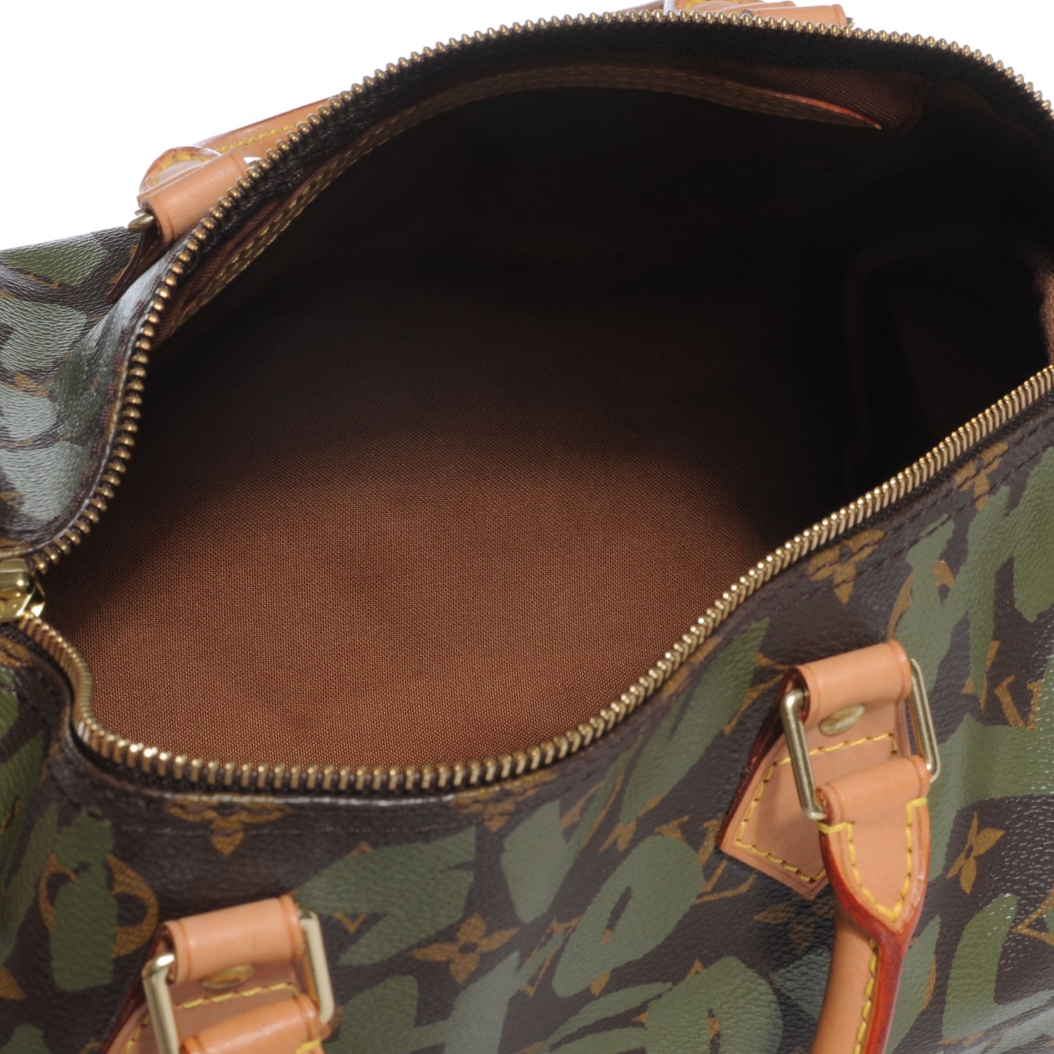 Louis Vuitton Monogram Graffiti Speedy 30 Kaki 6 of 7
