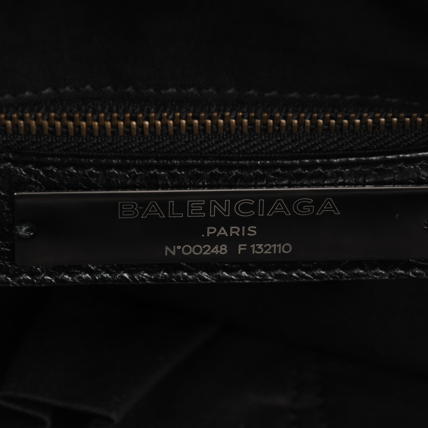 Balenciaga Agneau Classic Hardware Work Black 6 of 7