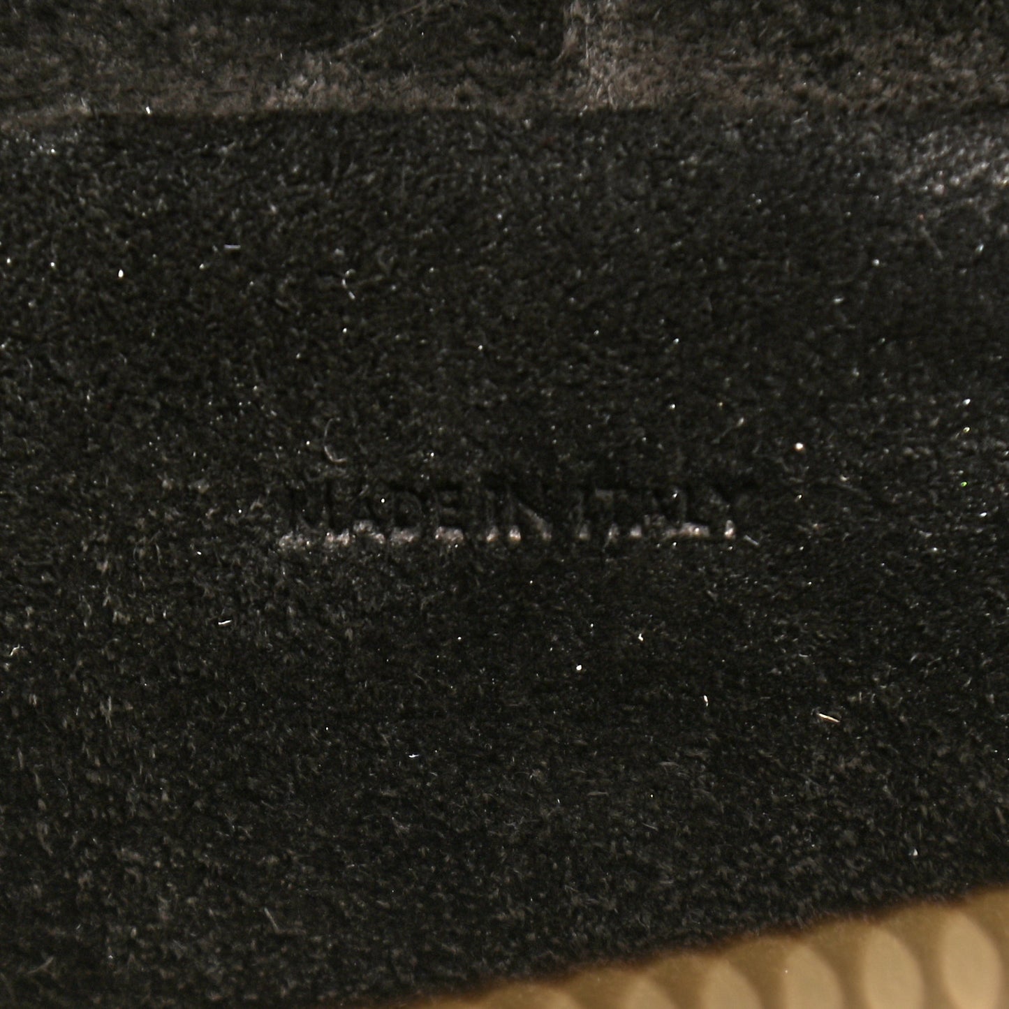 Grained Calfskin Micro Belt Bag Black