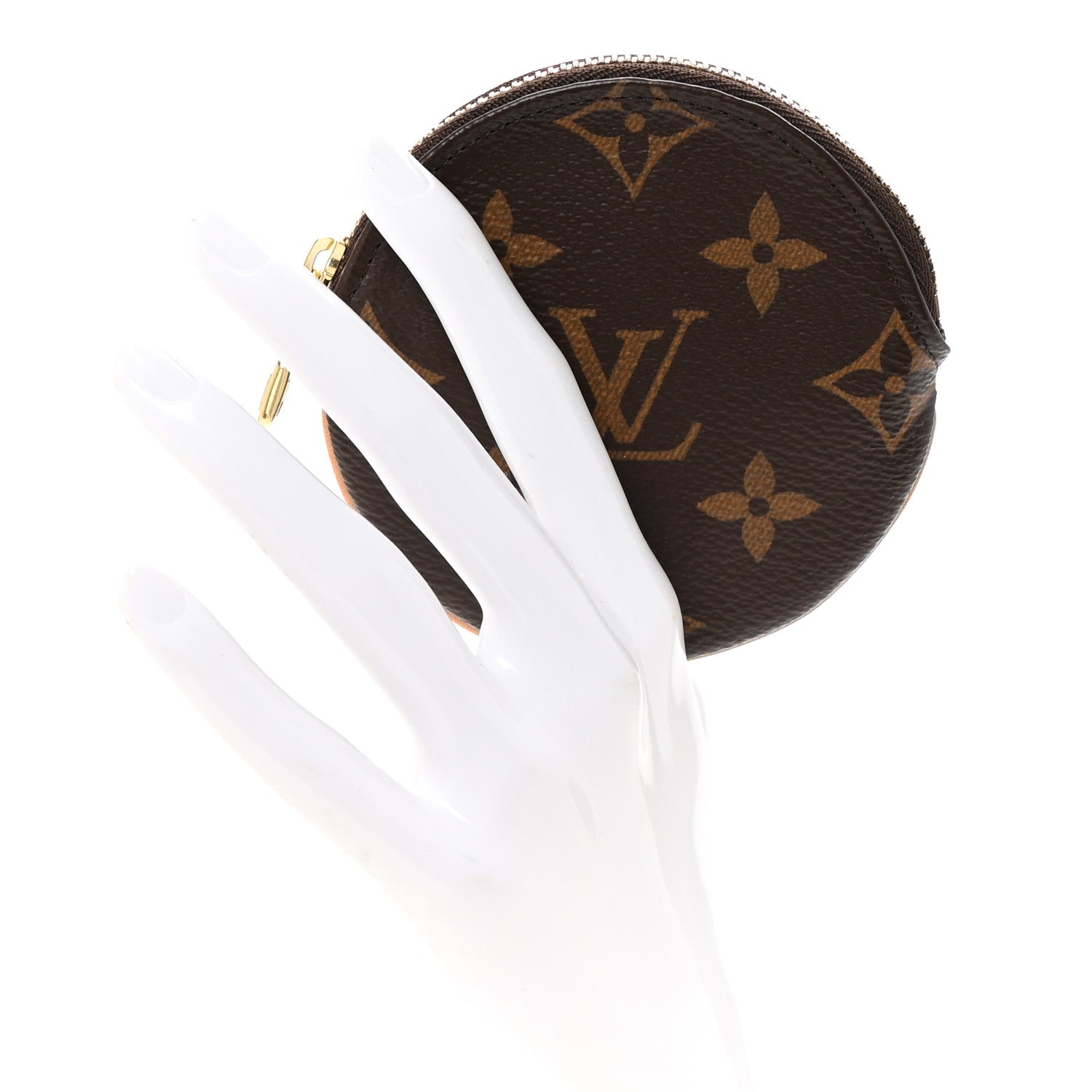 Louis Vuitton Monogram Round Coin Purse 2 of 6