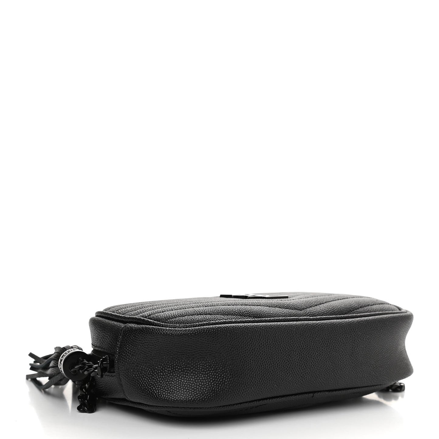 Grain De Poudre Matelasse Monogram Mini Lou Camera Bag Black