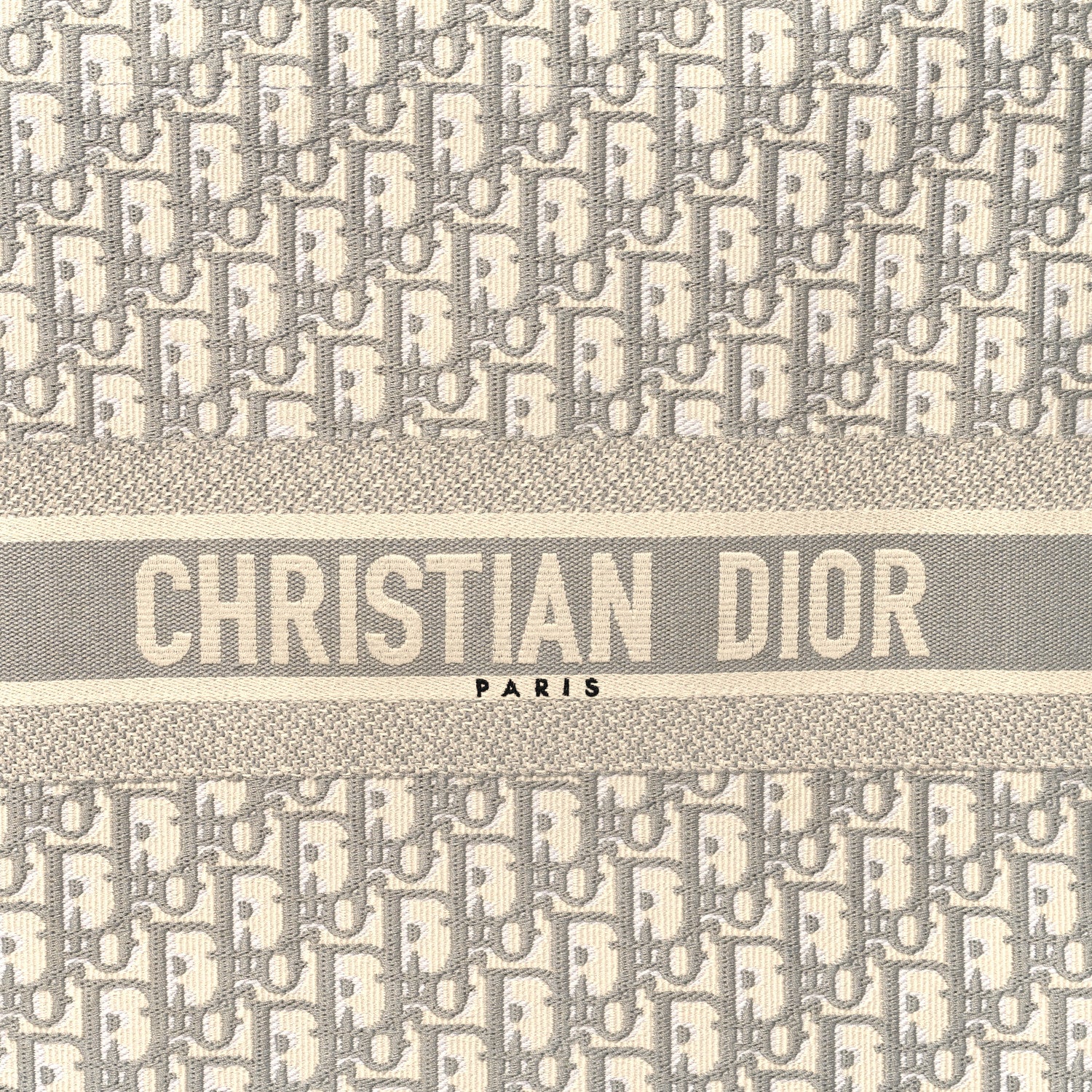 Christian Dior Oblique Large Book Tote Grey 8 of 10