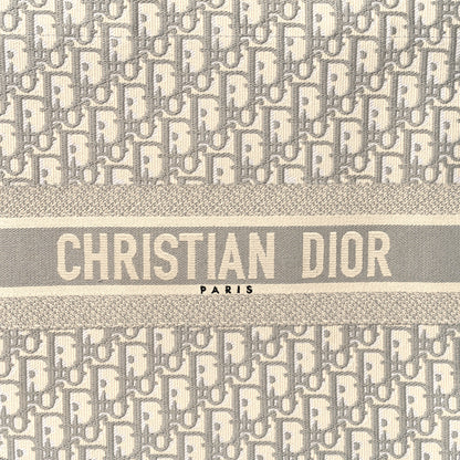 Christian Dior Oblique Large Book Tote Grey 8 of 10