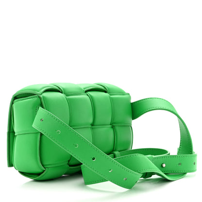 Bottega Veneta Nappa Maxi Intreccio Padded The Belt Cassette Bag Parakeet 3 of 12