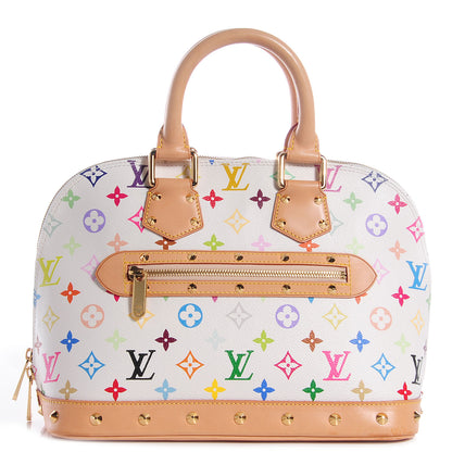 Louis Vuitton Monogram Multicolor Alma White 1 of 7