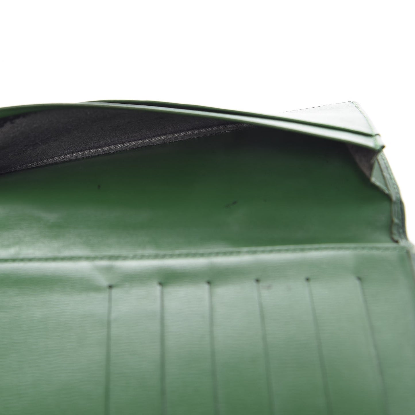 Epi Checkbook Organizer Wallet Green