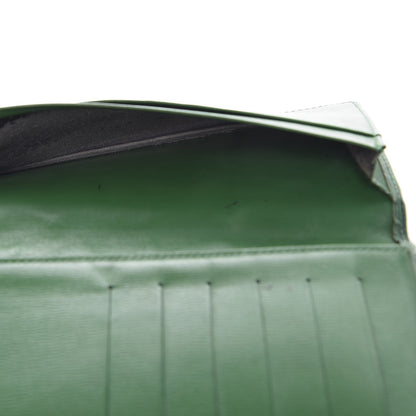 Louis Vuitton Epi Checkbook Organizer Wallet Green 8 of 8