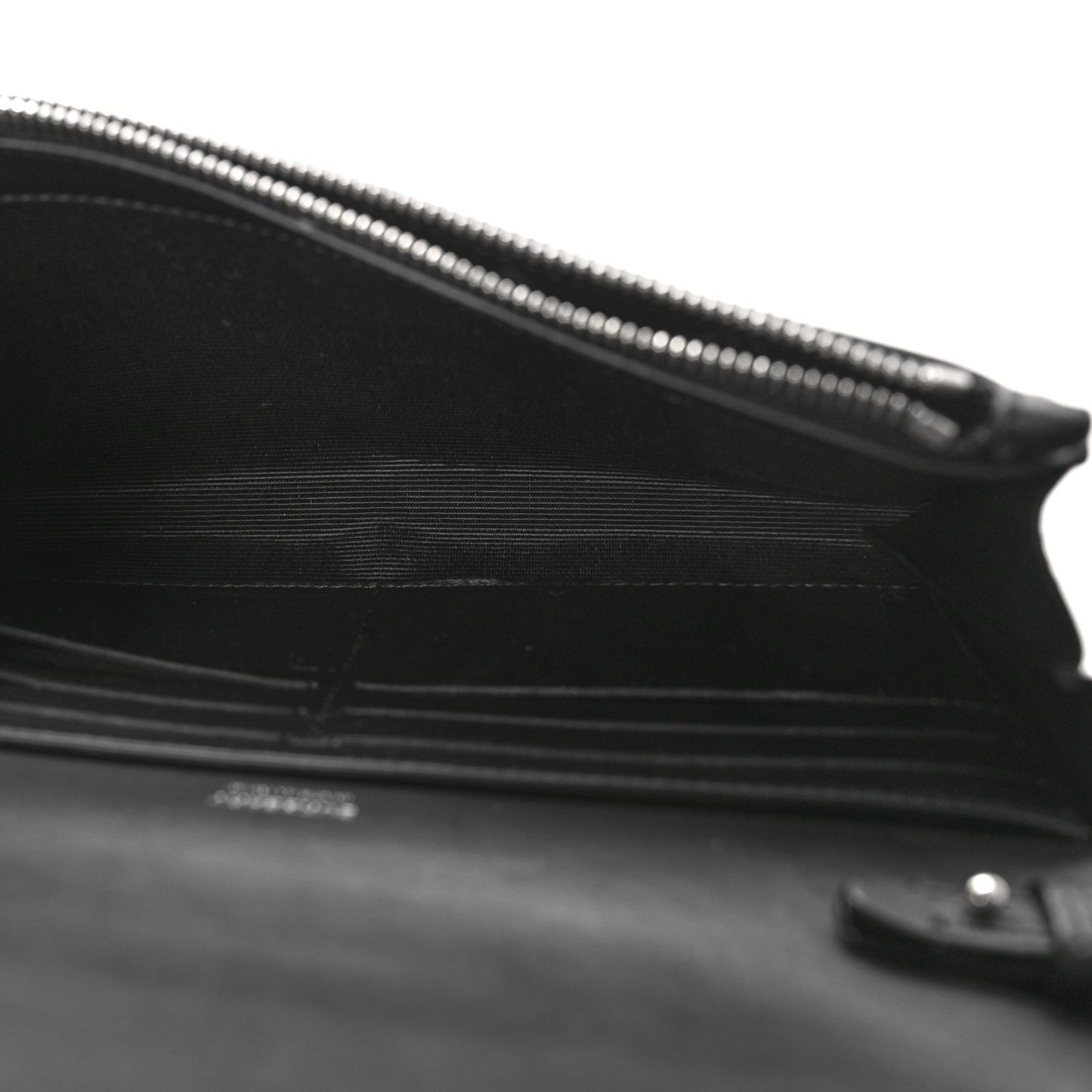Lambskin Quilted Lola Chain Wallet Black