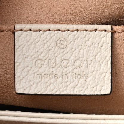 Gucci Textured Calfskin Web Small Ophidia Chain Shoulder Bag Mystic White 5 of 6