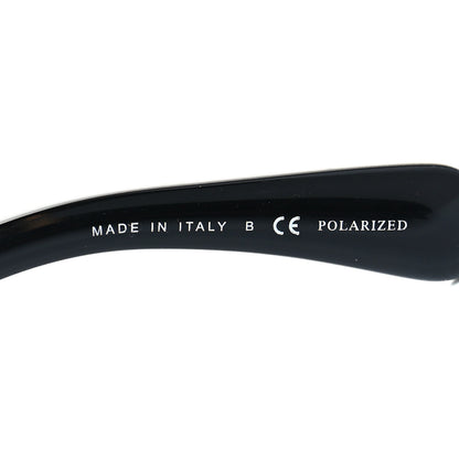 Chanel Acetate Strass Polarized Square Sunglasses 5422-B Black 6 of 8