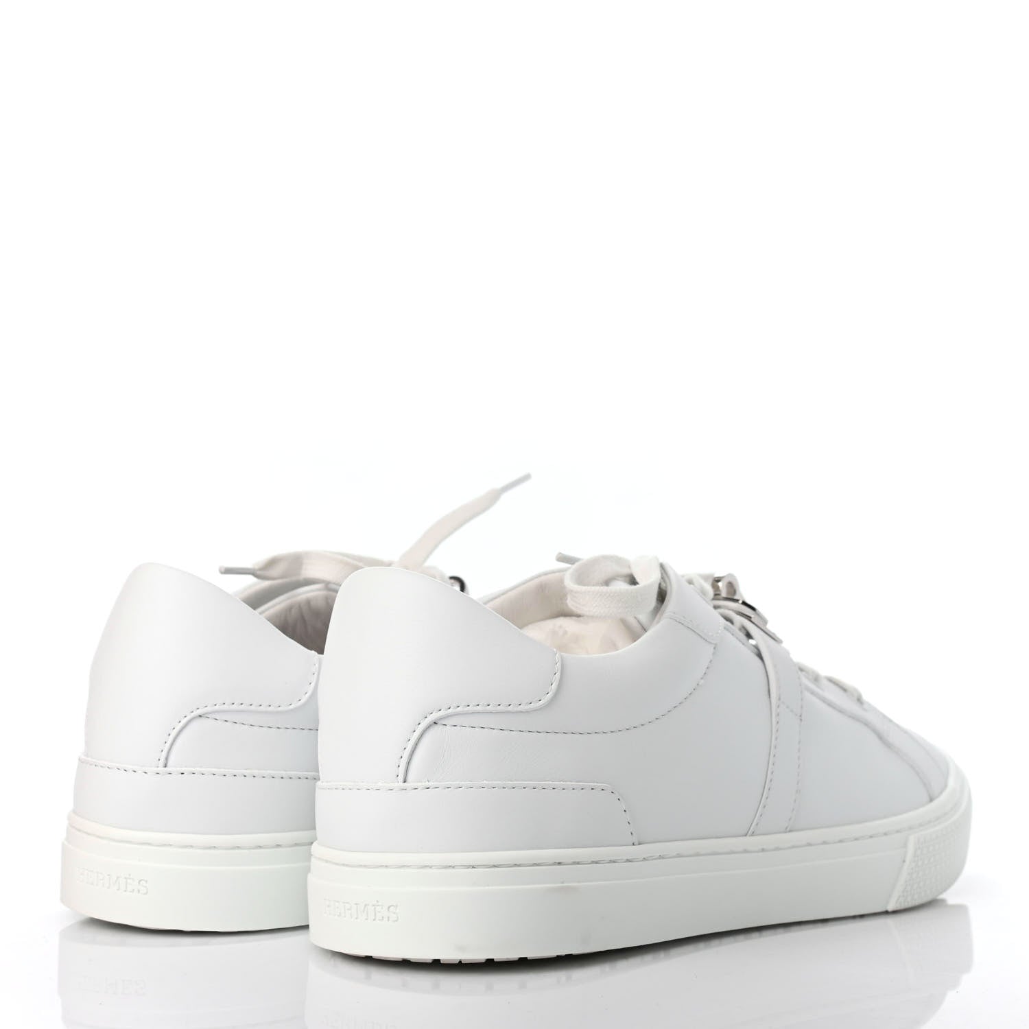 Hermes Calfskin Day Sneakers 42.5 White 3 of 4