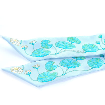 Hermes Silk Un Jardin Sur Le Nil Twilly Scarf 5 of 6