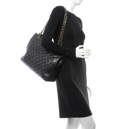 Chanel Lambskin Quilted Shoulder Bag Black 2 of 20