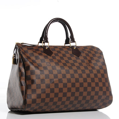 Louis Vuitton Damier Ebene Speedy 35 3 of 7