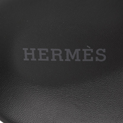 Hermes Suede Goatskin Womens Empire Sandals 37 Rose Aphrodite 6 of 10