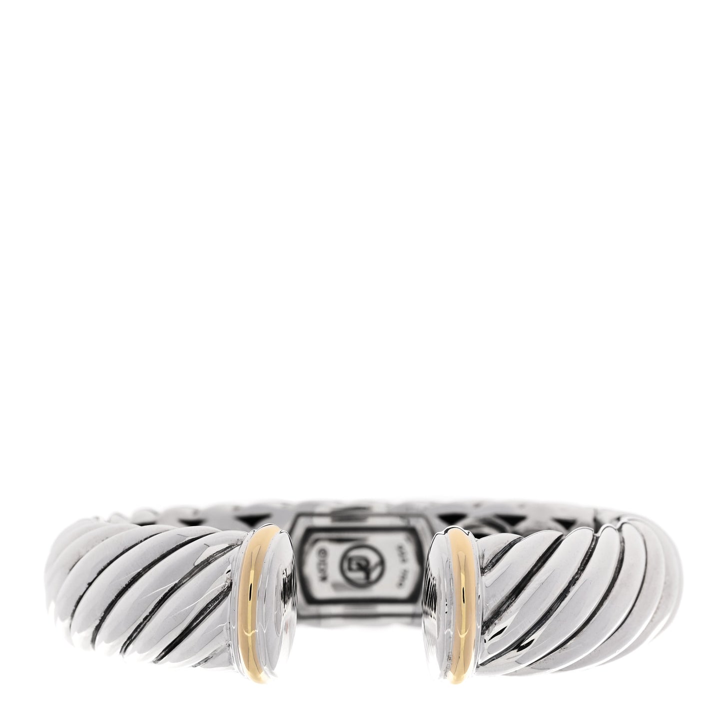 Sterling Silver 18K Yellow Gold 15mm Waverly Bracelet