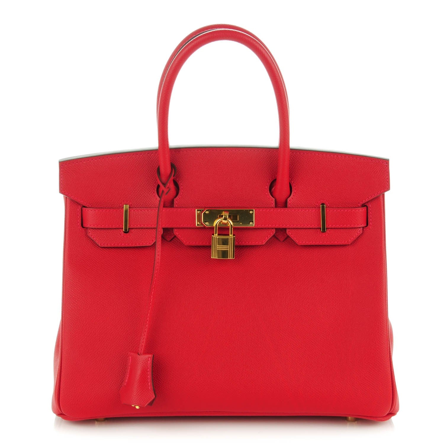 Hermes Epsom Birkin 30 Rouge Casaque 1 of 27