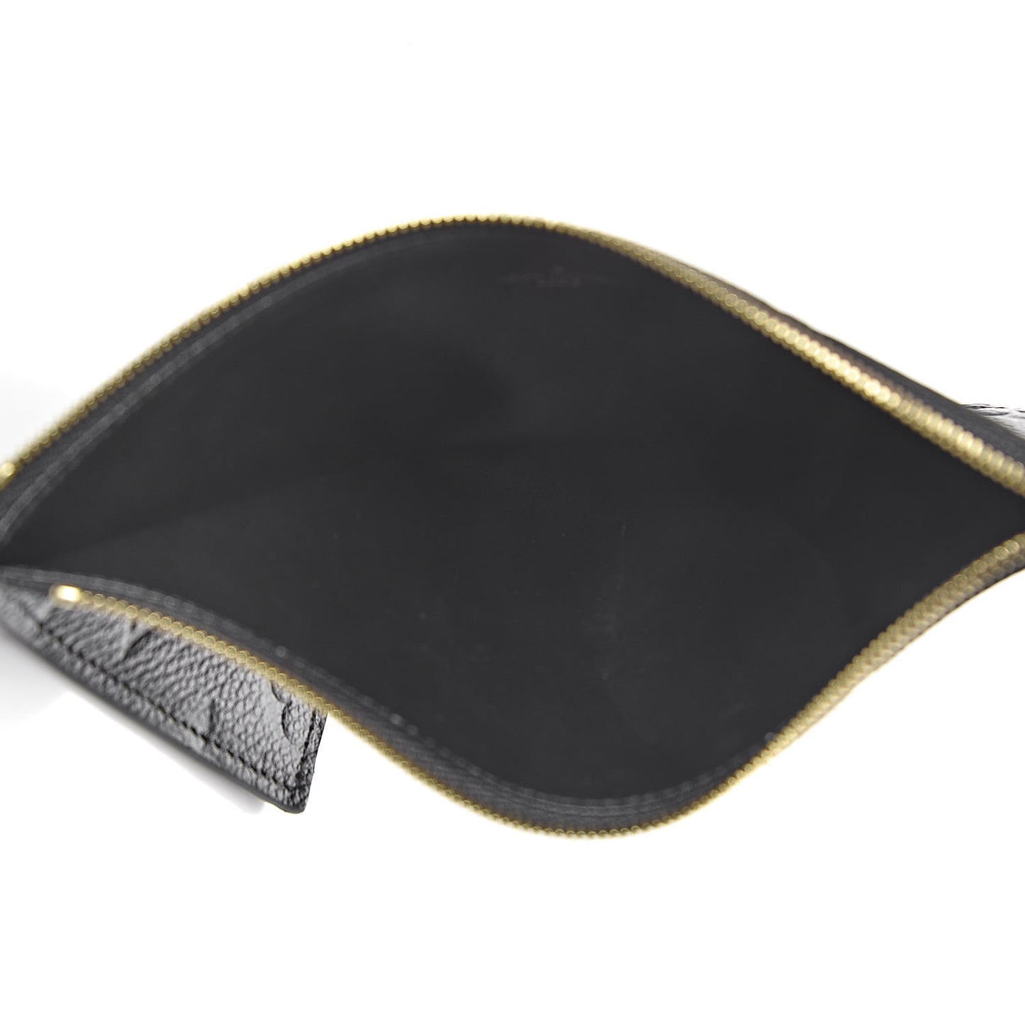 Empreinte Felicie Chain Wallet Zippered Insert Black
