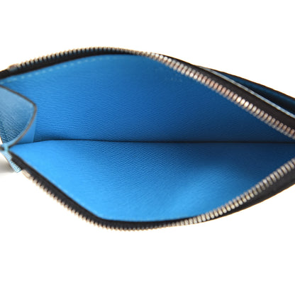 Louis Vuitton Taigarama Coin Card Holder Blue Lagoon 5 of 6