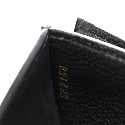 Louis Vuitton Empreinte Zoe Wallet Black 7 of 8