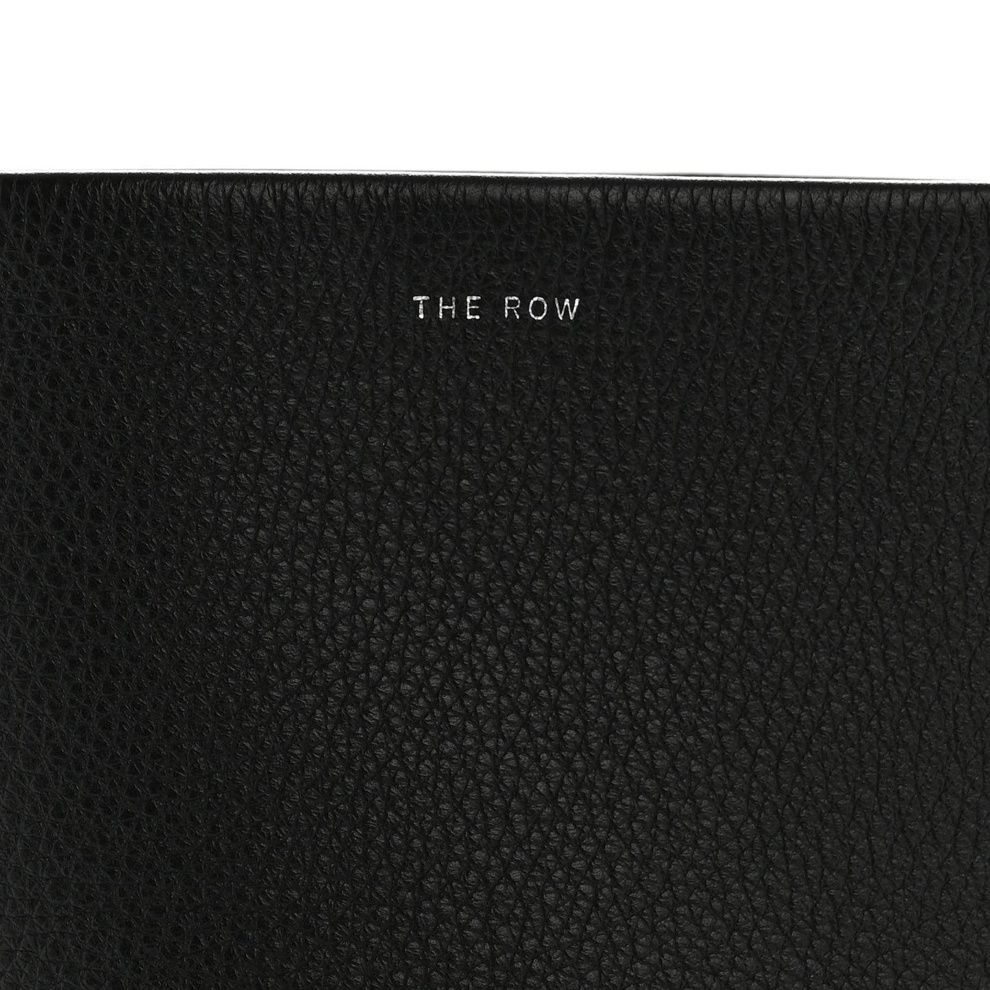 Grained Calfskin Small N/S Park Tote Black