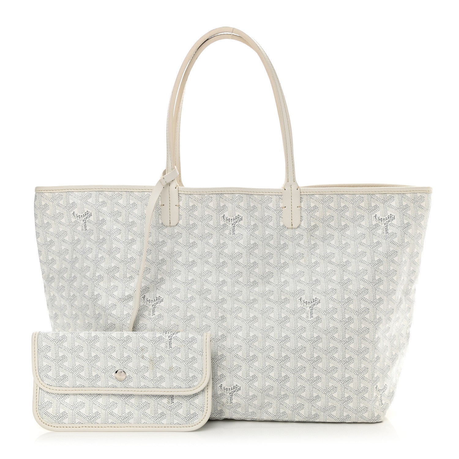 Goyard Goyardine Saint Louis PM White 1 of 17