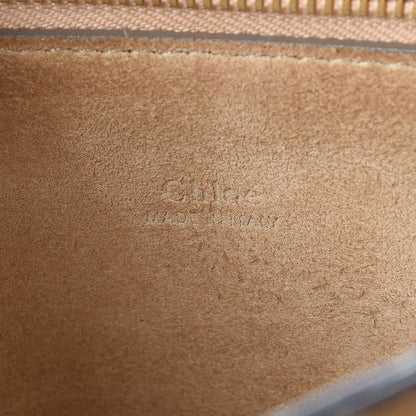Chloe Calfskin Suede Medium Faye Shoulder Bag Motty Grey 6 of 17