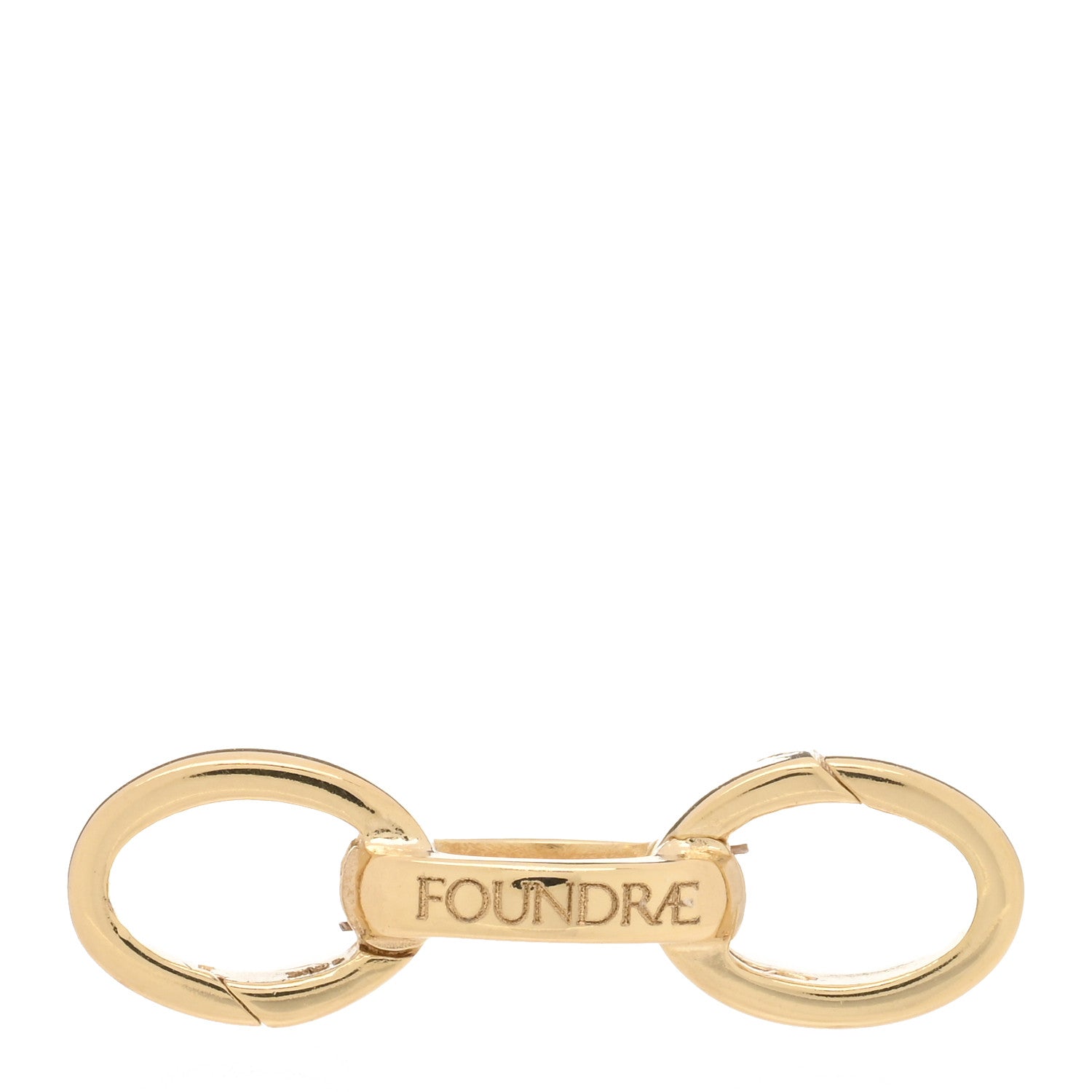 Foundrae 18K Yellow Gold Triple Annex Link 1 of 3