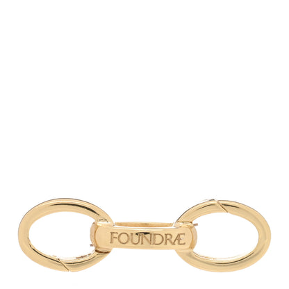 Foundrae 18K Yellow Gold Triple Annex Link 1 of 3